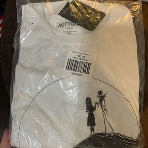 Hottopic Nightmare Before Christmas Jack and Sally long Sleeve Unisex L NWT